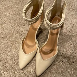 White Heels for Wedding, Bridal Shower, or Bachelorette Heels